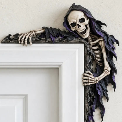 💀✨ShadowGrave™ Halloween Door Corner Topper