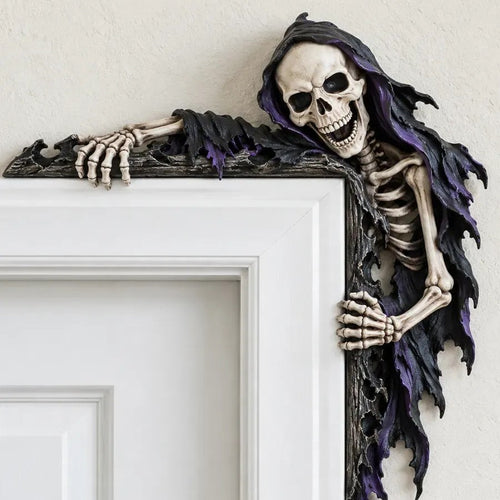 💀✨ShadowGrave™ Halloween Door Corner Topper