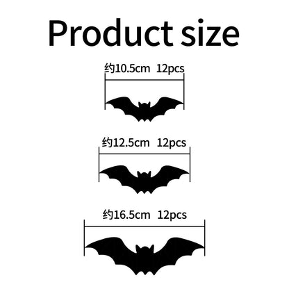 🦇🎃3D LED Bat Wall Decorations