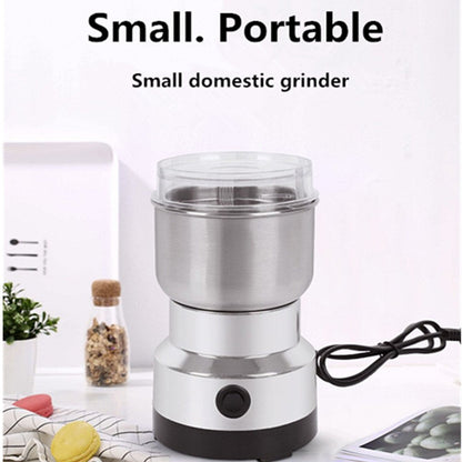 ⏳Last Day 49% OFF 🌿 Stainless Steel Dry Ingredient Grinder ✨ Spices, Grains & Coffee