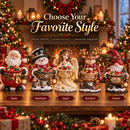 ✨ Save 53% | Lighted Christmas Candy Bowls – Décor, Treats & Holiday Glow