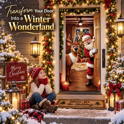 ✨Give Your Front Door a Christmas Makeover – 7 Festive Designs