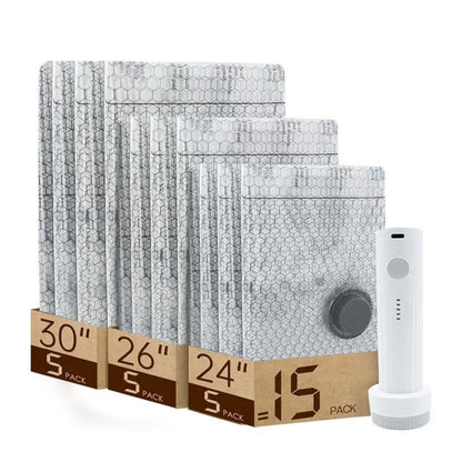 🔥Flash Sale 49% OFF🔥Cordless Travel Vacuum Bag Set