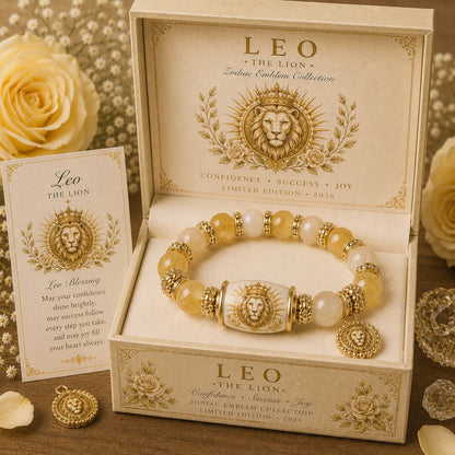 🎁 Holiday Gift Special | 12 Zodiac Natural Chalcedony Bracelet – Save 34%