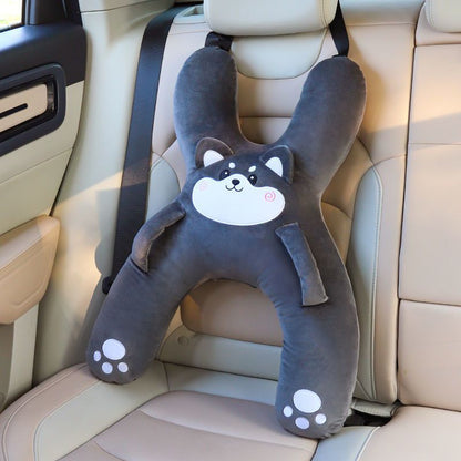 🚗🎁 Holiday Road Trip Special | Kids’ Plush Car Travel Pillow – Save 49%