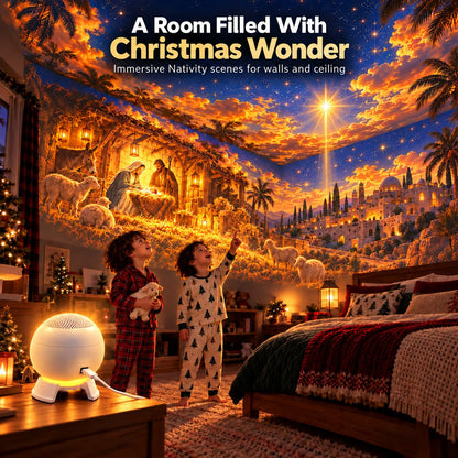 ✝️🌟 Nativity Christmas 5D Projection Light – Transform Any Room Into the Night of Bethlehem(✨Buy 2 Free Shipping)