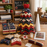 🍎 Back-to-School Patchwork Tree