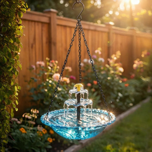 🔥 Last Day 49% OFF– Solar Cascade Bird Bath Fountain | Buy 2 Free Shipping 🎁