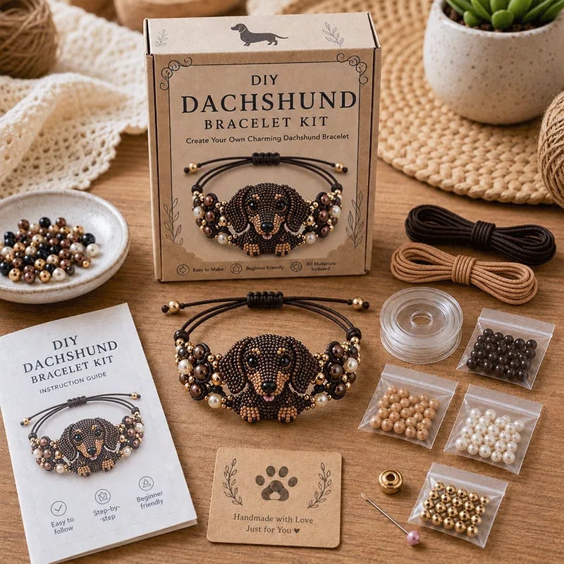 🎀 Last Day 49% OFF | Cute DIY Bead Bracelet Kit ✨