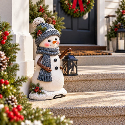 ⛄Snowman Nativity Glow™ Christmas Light Ornament