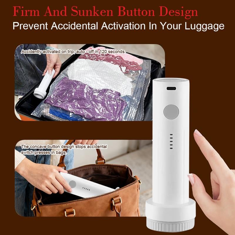 🔥Flash Sale 49% OFF🔥Cordless Travel Vacuum Bag Set