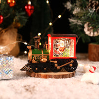 Color car santa claus