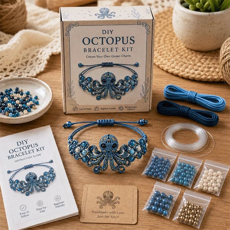 🎀 Last Day 49% OFF | Cute DIY Bead Bracelet Kit ✨