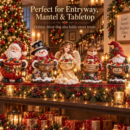 ✨ Save 53% | Lighted Christmas Candy Bowls – Décor, Treats & Holiday Glow