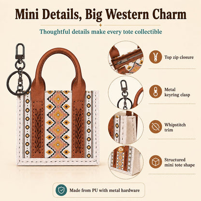 🤠Southwestern Mini Tote Blind Box – Unbox a Little Western Surprise