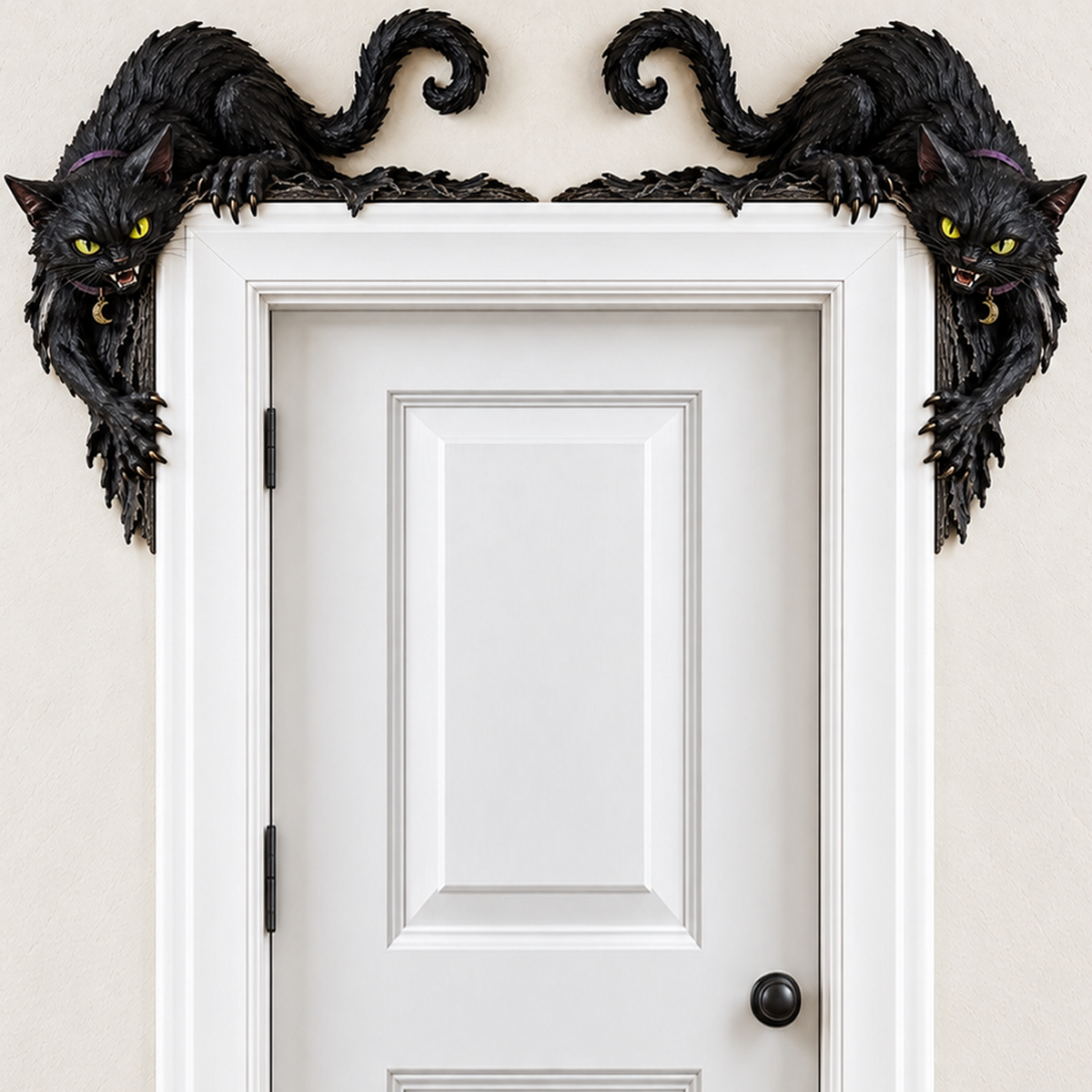 💀✨ShadowGrave™ Halloween Door Corner Topper