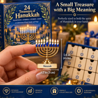 🕎 Limited Holiday Offer | 24 Treasures of Hanukkah – Open, Discover & Build a Meaningful Collection · Save 48%