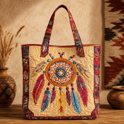 Handmade Native American Quilted Tote Bag🌿🌿