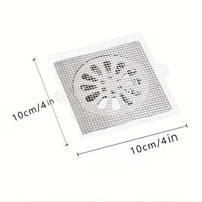 Disposable Drain Hair Catcher Mesh Stickers