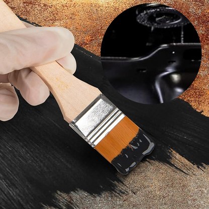 ⏳Time-Limited Special⏰Rust Converter Metallic Paint – One coat stops rust, no sanding, no fumes. Dries to a sleek metal finish. Perfect for garden tools & gates. 🔨🛡️