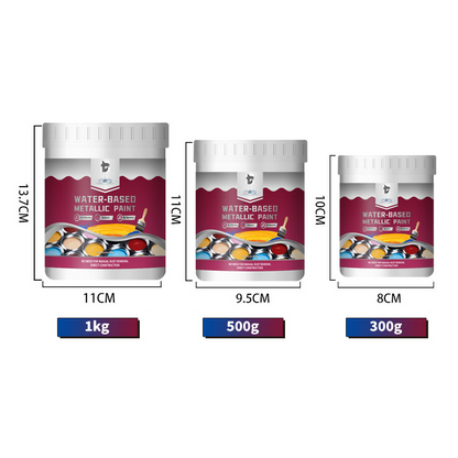 ⏳Time-Limited Special⏰Rust Converter Metallic Paint – One coat stops rust, no sanding, no fumes. Dries to a sleek metal finish. Perfect for garden tools & gates. 🔨🛡️