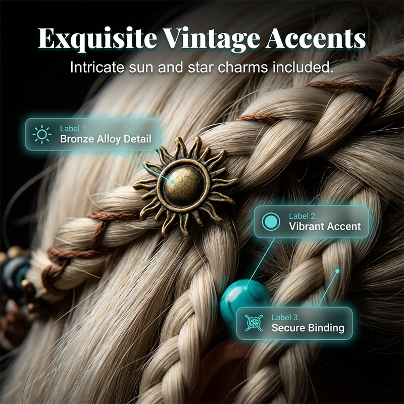 ✨ Festival Season Special | Boho Pre-Braided Clip-In Hair Extensions – Save 38%