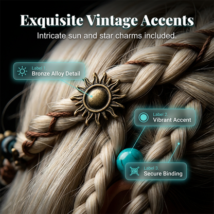 ✨ Festival Season Special | Boho Pre-Braided Clip-In Hair Extensions – Save 38%