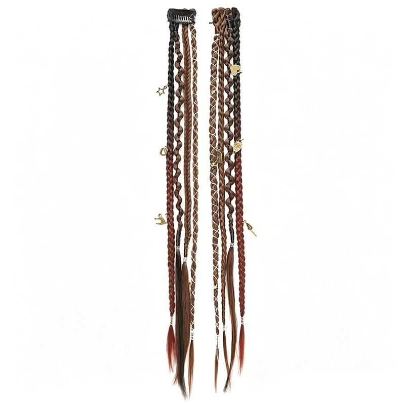 ✨ Festival Season Special | Boho Pre-Braided Clip-In Hair Extensions – Save 38%