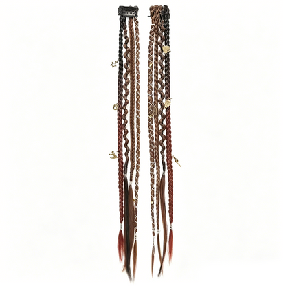 ✨ Festival Season Special | Boho Pre-Braided Clip-In Hair Extensions – Save 38%