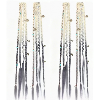 ✨ Festival Season Special | Boho Pre-Braided Clip-In Hair Extensions – Save 38%