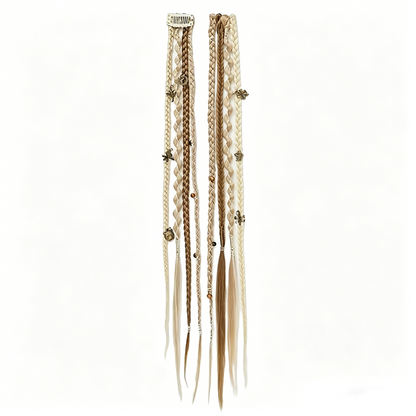 ✨ Festival Season Special | Boho Pre-Braided Clip-In Hair Extensions – Save 38%
