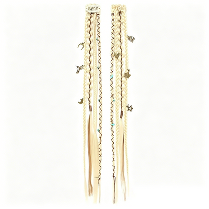 ✨ Festival Season Special | Boho Pre-Braided Clip-In Hair Extensions – Save 38%