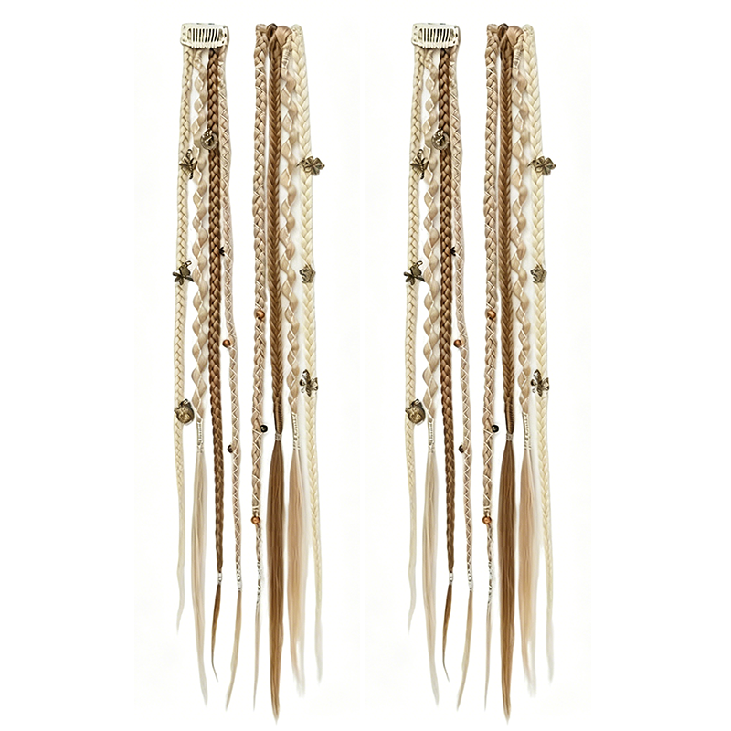 ✨ Festival Season Special | Boho Pre-Braided Clip-In Hair Extensions – Save 38%