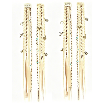 ✨ Festival Season Special | Boho Pre-Braided Clip-In Hair Extensions – Save 38%