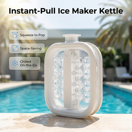 🔥 50% OFF – Portable Silicone Ice Ball Maker Bottle 🧊 | 3 Colors Available