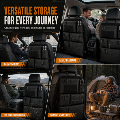🚙 Holiday Road Trip Special | Heavy-Duty Tactical Backseat Organizer – Save 46%