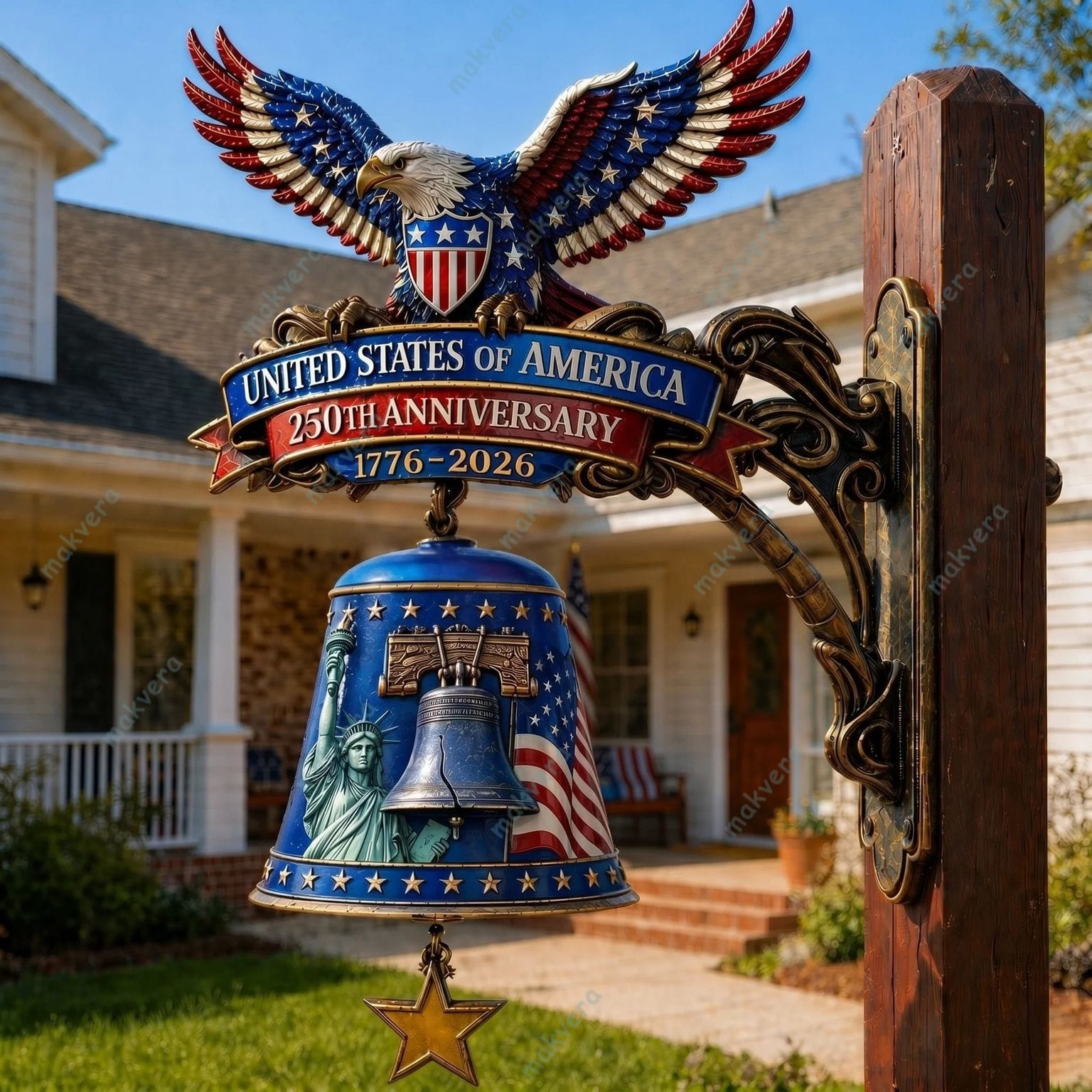 🔥 Limited Time 50% OFF 🇺🇸 250th Anniversary Freedom Bell🦅